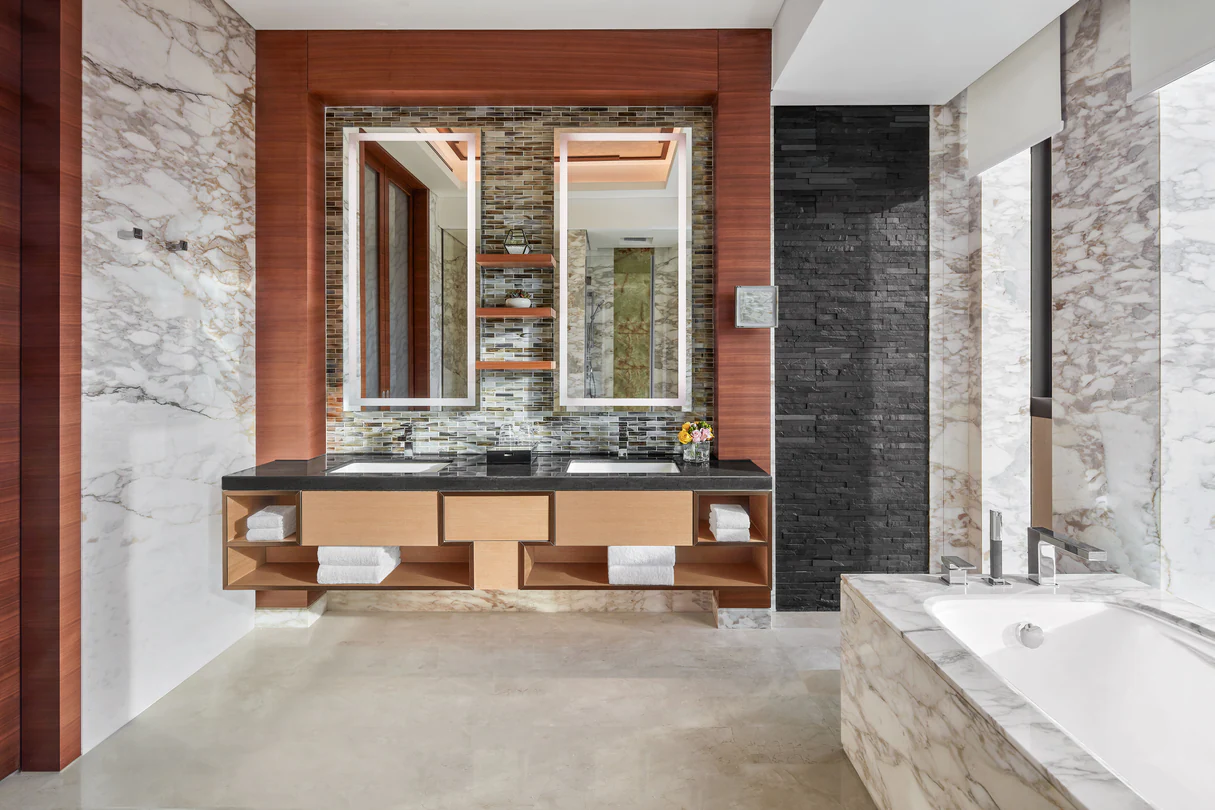 尊优套房 - 浴室